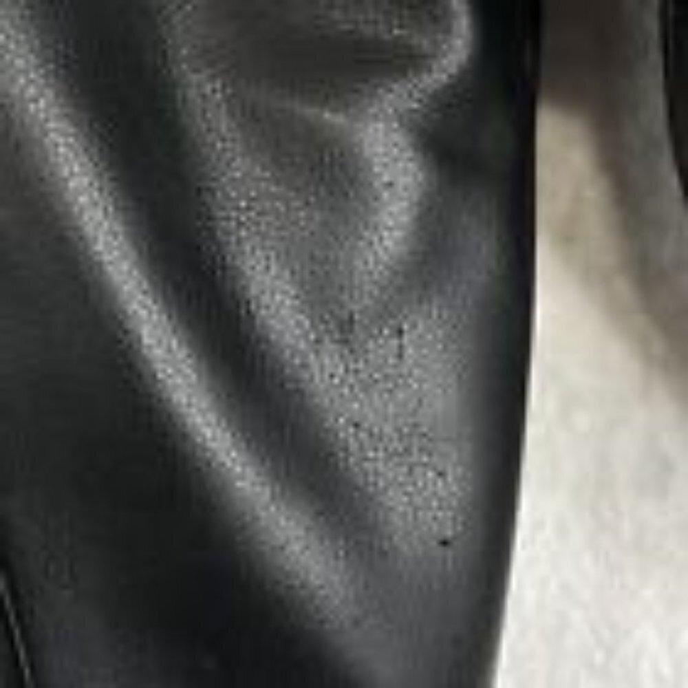 Vtg USA Jacket Mens Small Black Flag Big Letter Spellout *Read - Picture 6 of 16